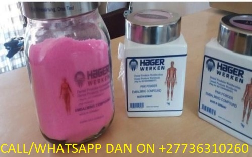 +27736310260 Germany Produced Hager Werken Embalming Compound Pink Powde