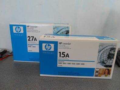 10 HP genuine toners amp ink cartridges