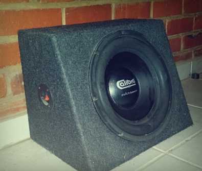 10 INCH CALIBRA SUB-WOOFER - ONLY R500