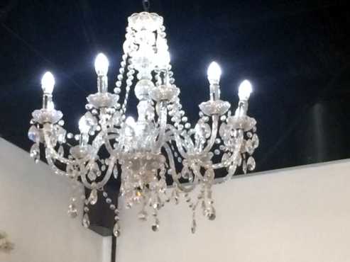 10-light chandelier