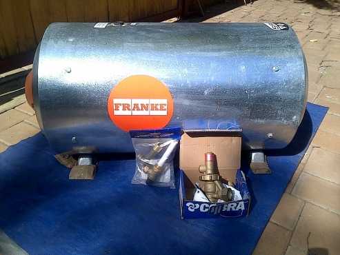 100 L Franke Geyser with Cobra Fittings