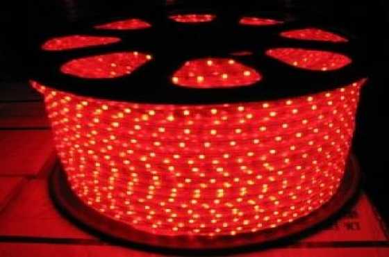 100m LED Rope light(red colour)