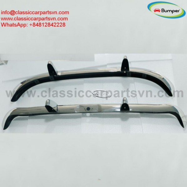 Datsun Roadster Fairlady 1962 bumpers with over riders