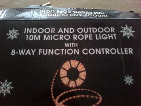 10m micro rope lights