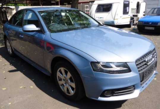 11 Audi A4 2.0T Ambition Multi-tronic, light blue, 1 owner, 130 800km, FSH, sparekey, R179 950, Pta