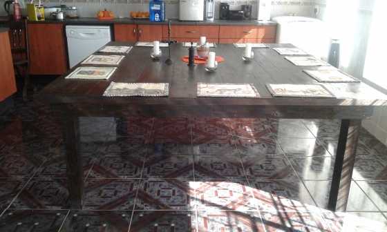 12 seater dining room table