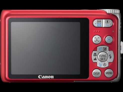 12.1MP Canon Powershot A3100 IS - Red - 4x Optical Zoom Image Stabilised