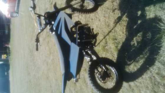 125 cc pit bike to swop fourwheeler