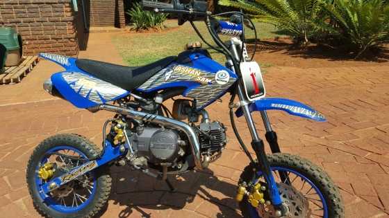 125cc off road pit bike