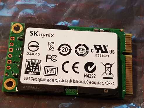 128GB mSATA SSD -SK Hynix brand