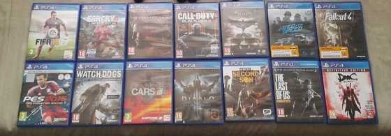 14 ps4 games te koop