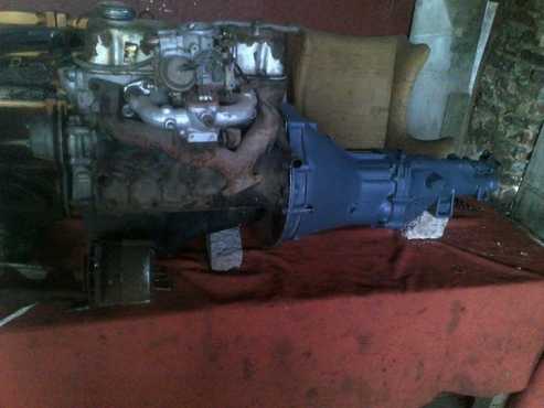 1400 motor gearbox en diff