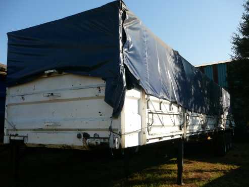 14.6m SERCO TRI-AXLE TRAILER