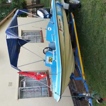 14ft Puma River Liner, 60hp Yamaha motor