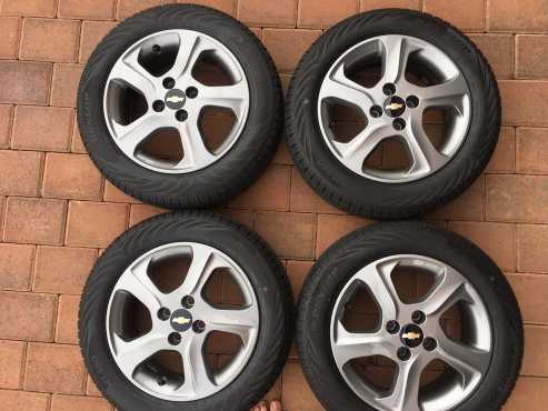 15 Chev Rims and Tyres