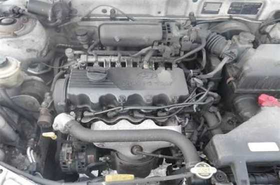 1.5 Hyundai accent motor and gearbox