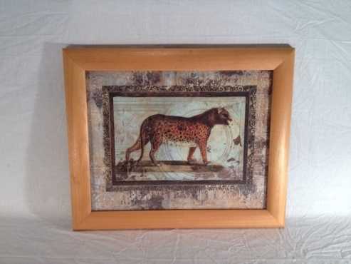 1510-86 Leopard print in frame