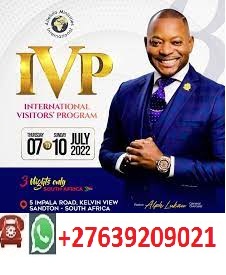 Online IVP-Alleluia ministries International Registration contact+27639209021