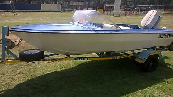 15FT 45HP GAZELE SKIFISHING LEASURE BOAT FOR SALE