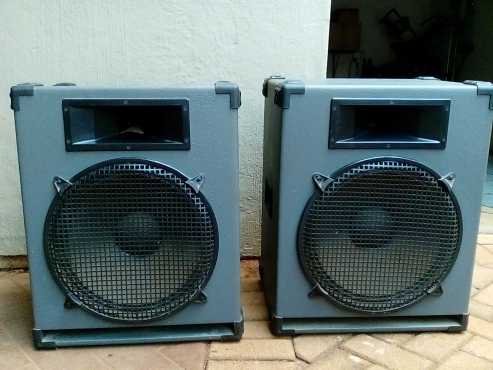 15quot 150watt disco speakers