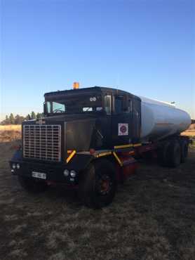 16 000L Water truck for sale or to swop.