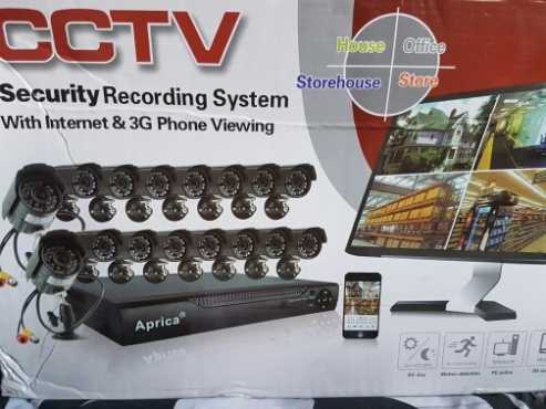 16 channel cctv security camera system