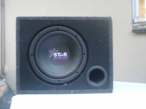 1600 Watt Audio Bank 2 Channel Amp with 10quot Star Sound Sub Woofer for sale in Centurion