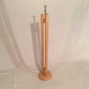 1602-8 3 leg solid oak floor lamp