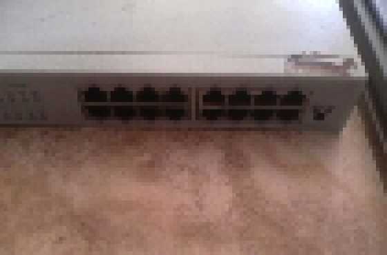 16ch lan network switch.