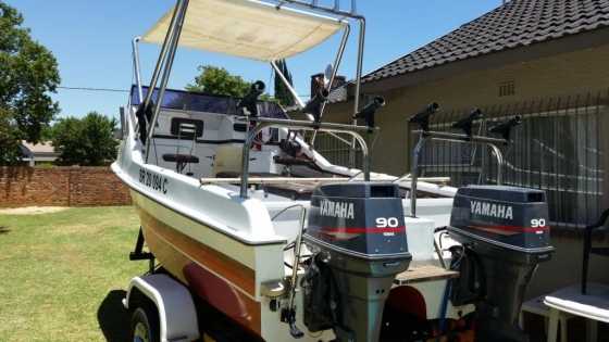 17 ft Kei Cat with 2 x 90 Yamaha039s