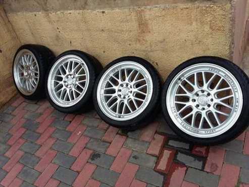 17 inch wheels with tires (multi pcd)