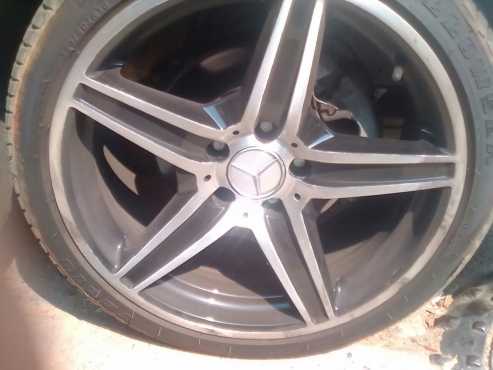 18 Inch And 20 Inch Mercedes Benz Fairly New Mags