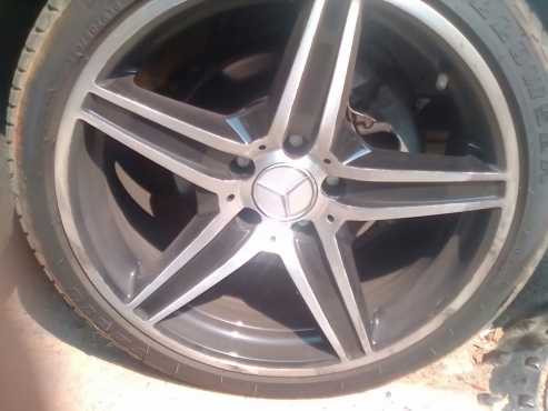 18 inch and 20 inch Mercedes Benz Mags