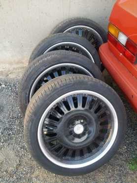 18 inch with tyres