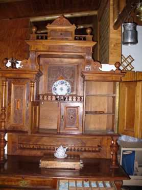 1800quots German Walnut Dresser