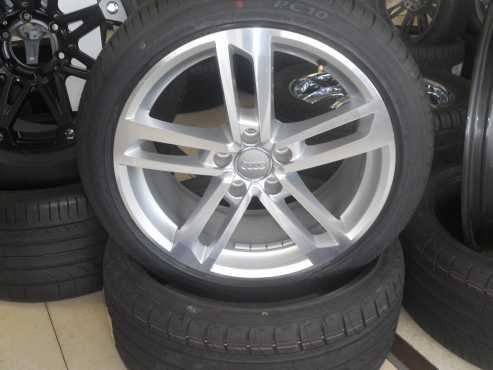 18quot ORIGINAL AUDI MAGS amp BRAND NEW TYRES