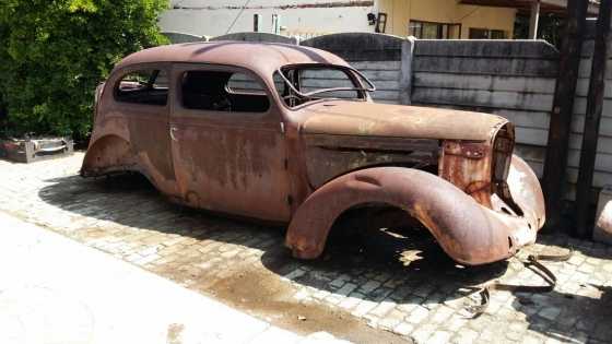 1937 Dodge 2 door with 4 door donor