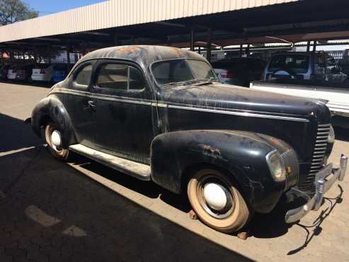 1939 NASH 5 WINDOW COUPE