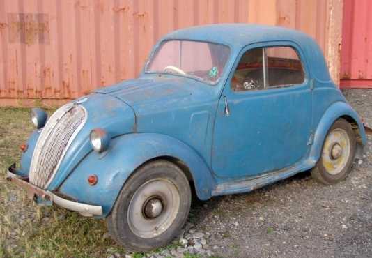 1940 FIAT TOPOLINO WANTAED