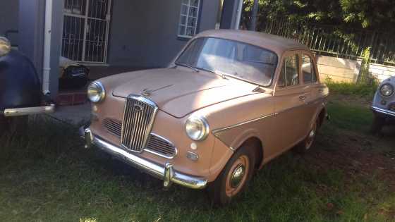 1956 Wolseley 1500cc for restoration