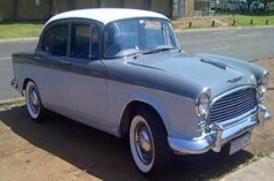 1958 Humber Hawk 2.2 4 Silinder