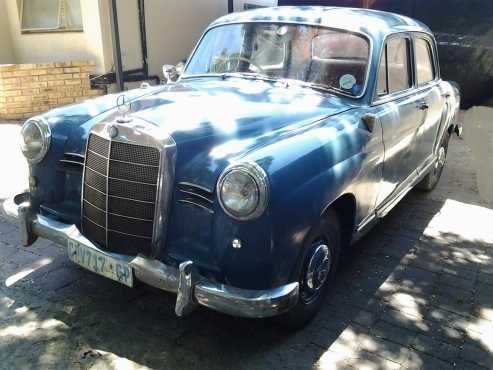 1959 Mercedes Benz 190 Ponton