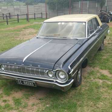 1964 Dodge Polara V8 for restoration