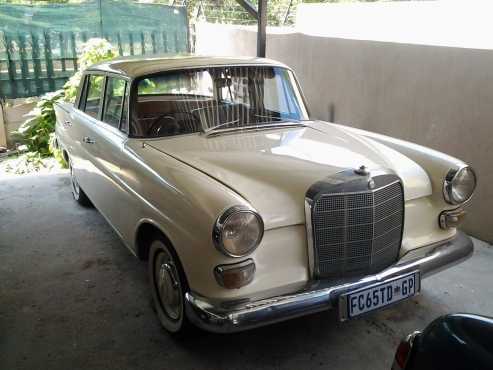 1967 Mercedes-Benz Fintail.