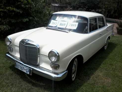 1968 Mercedes Benz 200 Fintail.