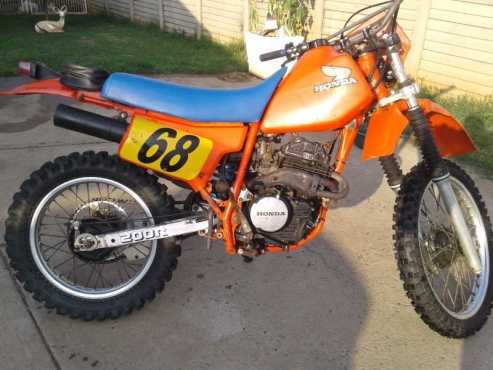 1984 HONDA XR200RE (RFVC) DIRT BIKE