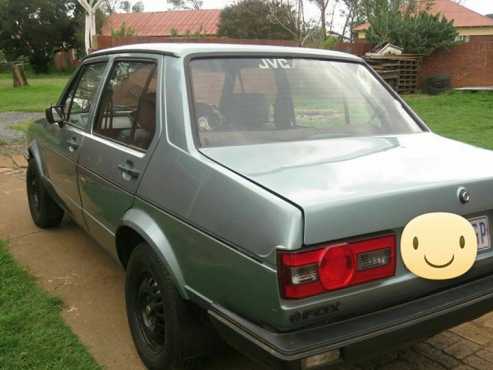 1986 vw fox.