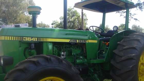 1987 John Deere 3641 With Canopy 110 HP In Excellant Condition