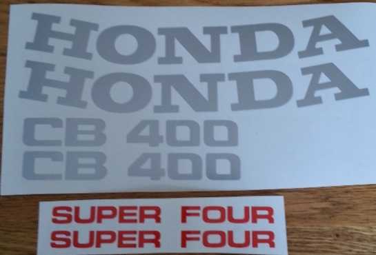 1994 Honda CB 400 decals sticker kits