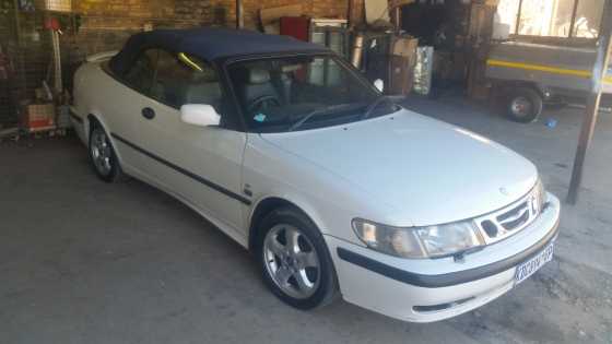 1996 saab 93 convertibile